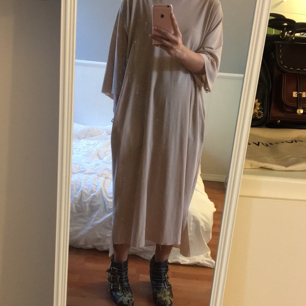 Zara Oversized maxi dress with pockets